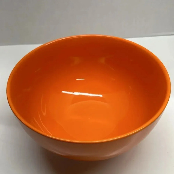 Orange Ceramic Bowl - Picture 4 of 5